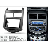 FITTING KIT HOLDEN BARINA (TM) 2011 - 2018 / CHEVROLET SONIC (T300) 2011-2020 (BLACK)