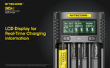 NITECORE INTELLIGENT BATTERY CHARGER USB FOUR SLOT SUPERB CHARGER