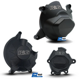Engine Case Cover Kit Yamaha XSR900 22-/XSR900 GP24- & YZF-R9 25- Black R&G