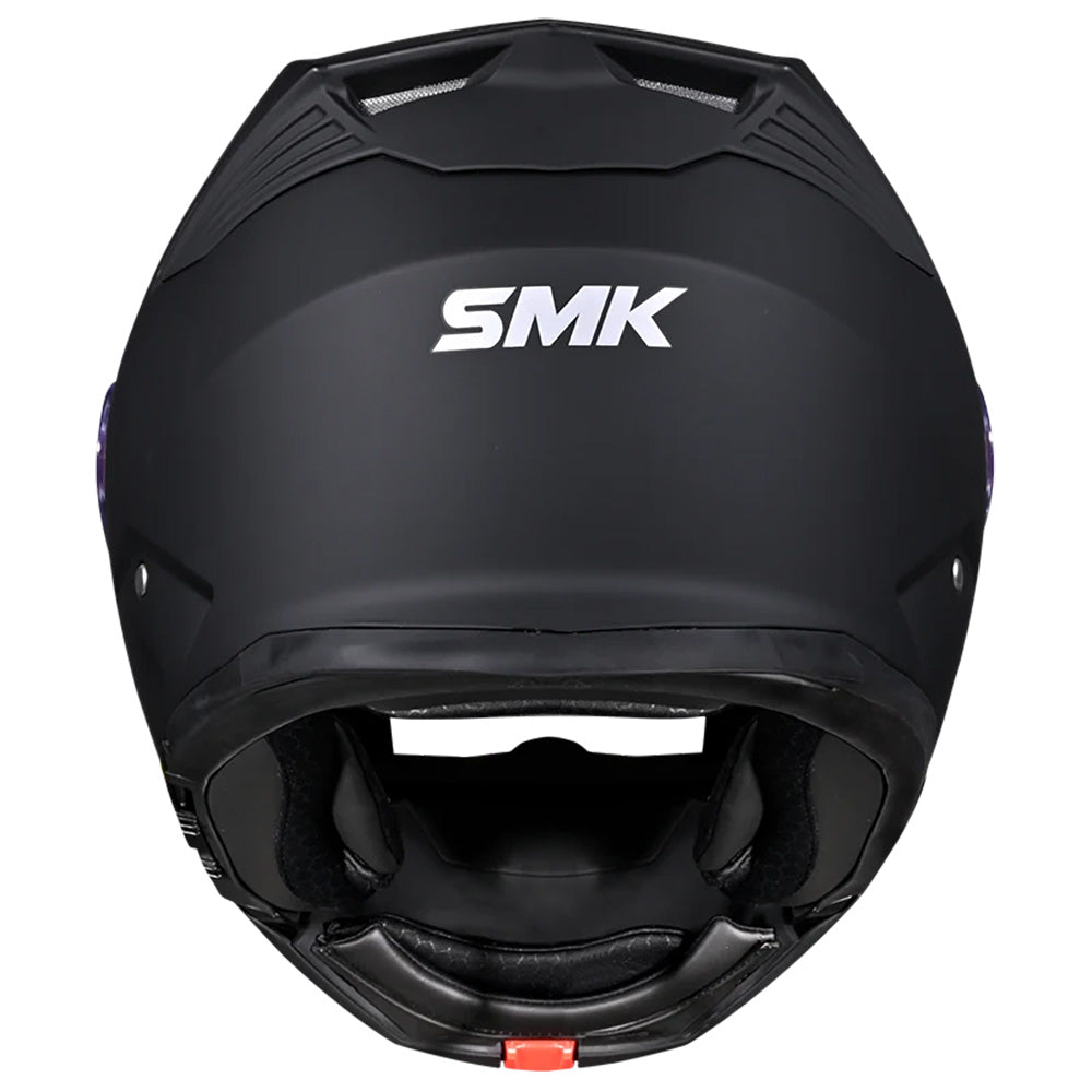 SMK Gullwing System Helmet - Matte Black