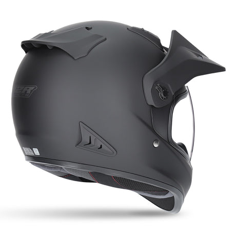 M2R ADV Lite Solid - Matte Black