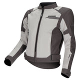 Dririder AirRide 6 Womens Jacket - Lt Grey Dk Grey
