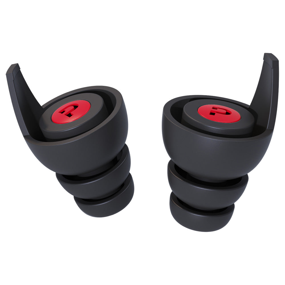 Pinlock Ear Plugs - red acoustic chamber