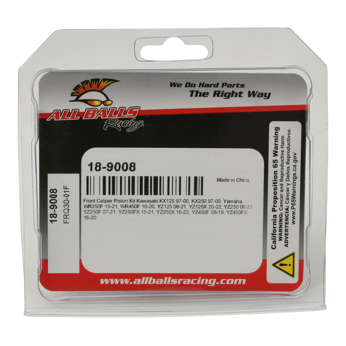 All Balls Racing Calliper Piston Kit (18-9008)