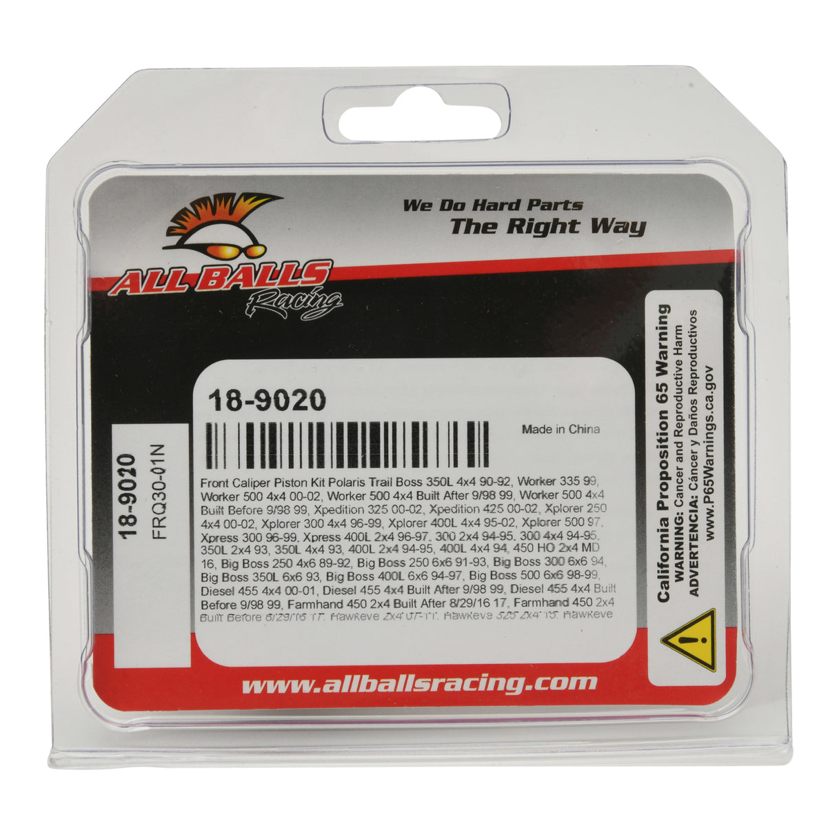 All Balls Racing Calliper Piston Kit (18-9020)