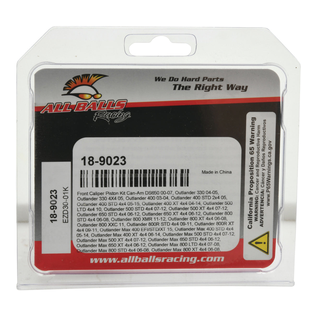 Rear Caliper Piston Kit 18-9023