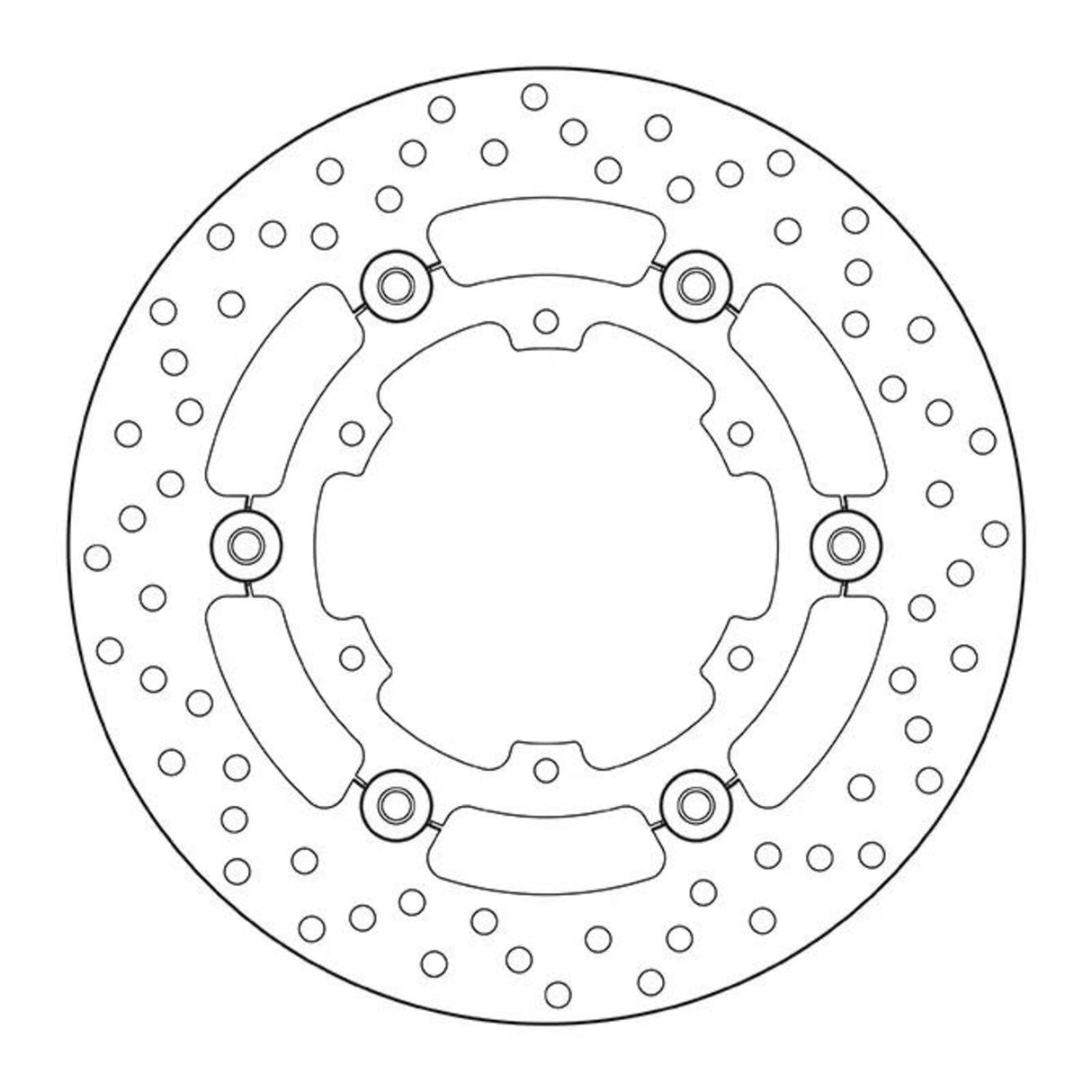 Brembo Prime Serie Oro Rear Brake Disc 78B40833