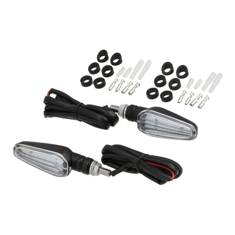 DRC 602 LED Flasher Lights (12V / Clear / Pair)
