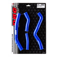 DRC Silicone Radiator Hose Kit - Yamaha YZ250FX / WR250F (2015–2019) - Blue