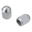 DRC ALUMINUM VALVE CAPS 2PCS TI-COLOUR