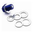 DRC ALUMINUM GASKET WASHER M8 16X8 T=1.0 5PCS
