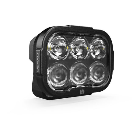 Denali DL6 Driving Light 6-LED Elliptical Hybrid Beam (Pair)