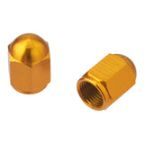 DRC ALUMINUM VALVE CAPS 2PCS GOLD