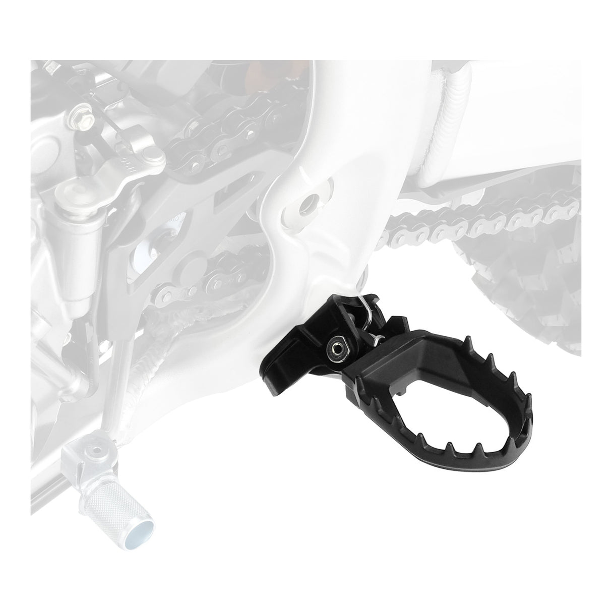 Zeta Max Foot Pegs CRF250R – Black