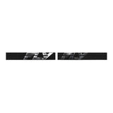 FLY Racing Zone Elite Goggle - Black / Silver with Silver Mirror / Smoke Le