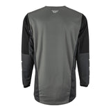 Fly Racing Kinetic Jet Jersey - Grey / Dark Grey / Black