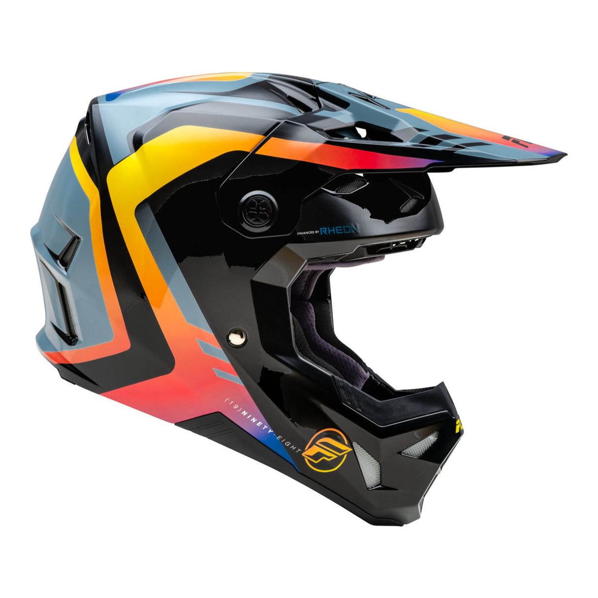 FLY Racing Formula CP Krypton Helmet - Grey/Black/Electric Fade