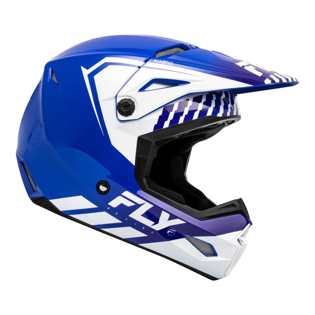 FLY Racing Kinetic Menace Helmet - Blue / White