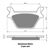 GOLDfren Brake Pads - S3 Sintered Sports
