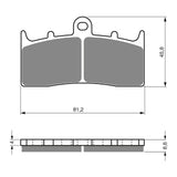 GOLDfren Brake Pads - S3 Sintered Sports