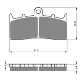 GOLDfren Brake Pads - S3 Sintered Sports