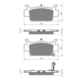 GOLDfren Brake Pads - K5 Off-Road Racing