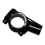 Whites Left Bracket 2-piece (Mirror Mount Only) - Black, for 10mm mirrors
