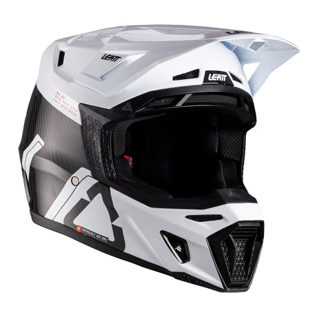 Leatt 2026 9.5 Helmet Kit - Carbon / White