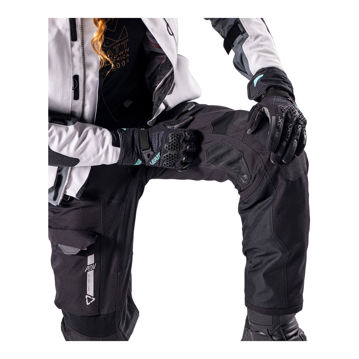 Leatt 5.5 ADV DriTour Women's Pant - Stealth Black / Grey