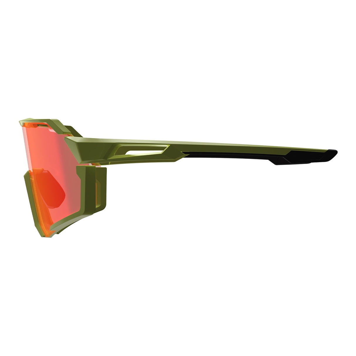 Leatt RideViz Pro Sunglasses - Neon Yellow Iriz Cryztal Red 13 VLT