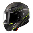LS2 FF353 Rapid II Helmet Rokku - Matte Black / Hi-Vis Yellow