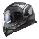 LS2 FF800 Storm II Faster Helmets - Matte Titanium 06