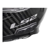 LS2 FF807 Dragon Forged Helmet - Gloss Carbon 06