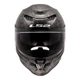 LS2 FF807 Dragon Forged Helmet - Gloss Carbon 06