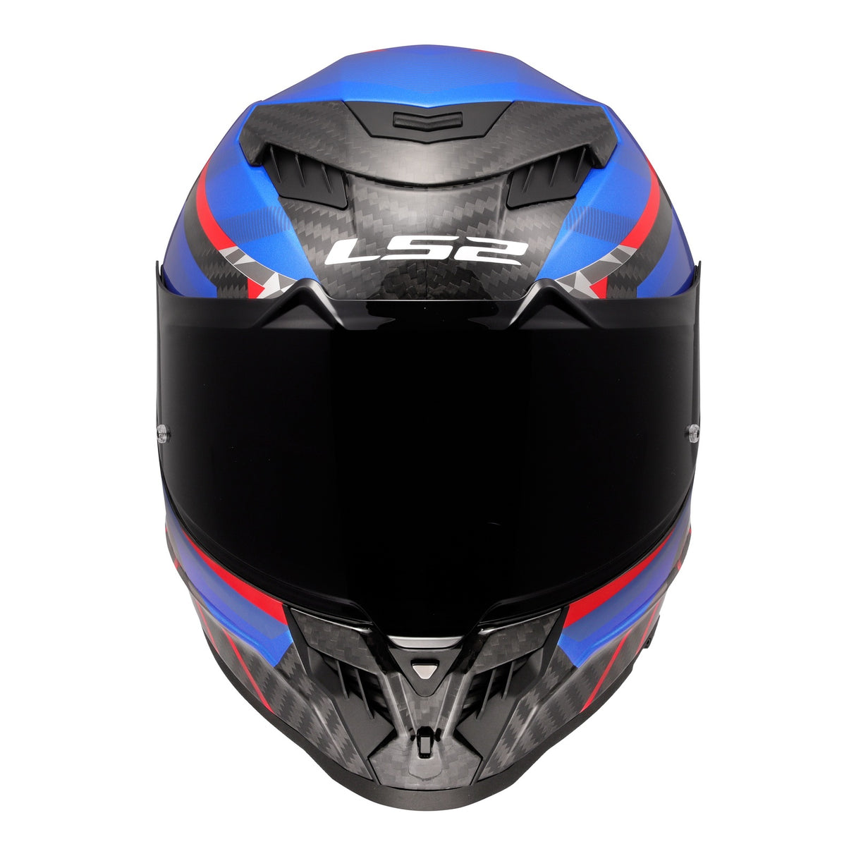 LS2 FF807 Dragon Trax - Blue / Red / Carbon 06