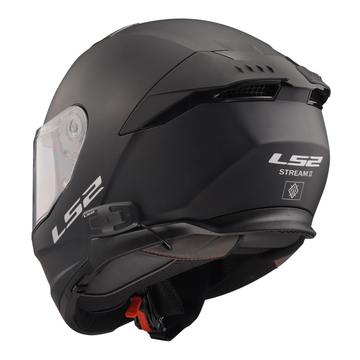 LS2 FF808 Stream II Helmets - Matte Black 06