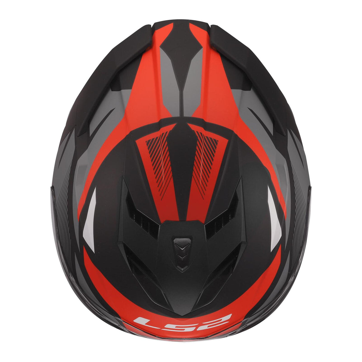 LS2 FF818 Storm III Komai Helmet - Black / Red