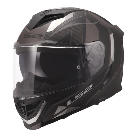 LS2 FF818 Storm III Sporty Helmet - Black / Grey