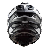 LS2 MX701 Explorer Alter Helmet HPFC - Matte Black / White 06