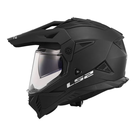 LS2 MX702 Pioneer II Helmets - Matte Black 06