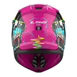LS2 MX706J COZ Junior Gorilla Helmet - Gloss Purple 06