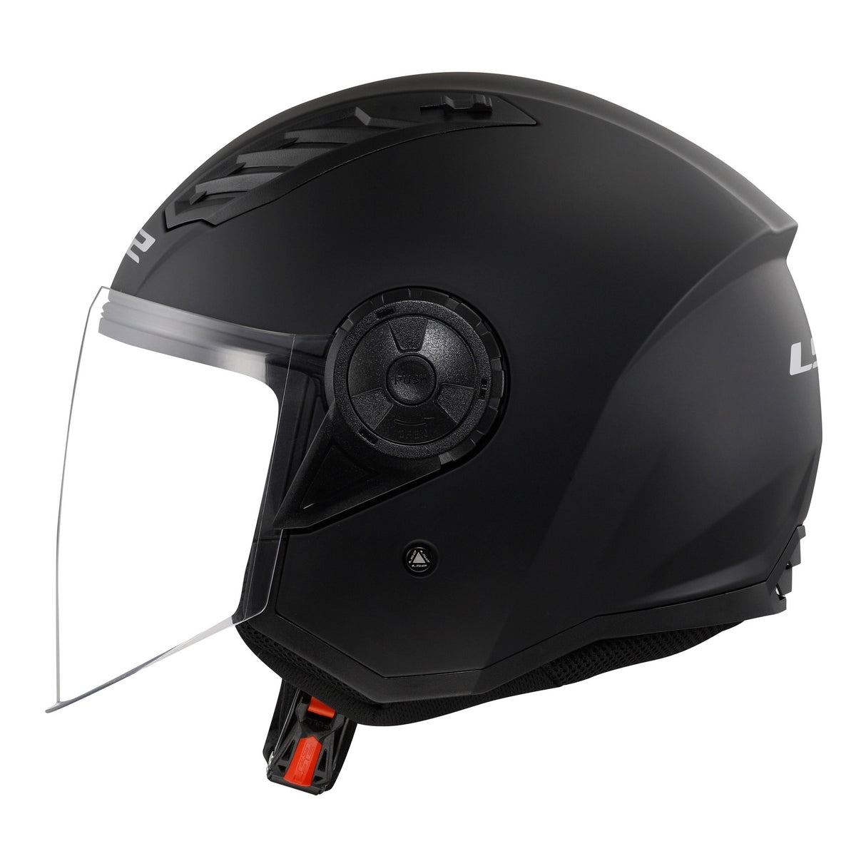 LS2 OF616 Airflow II Helmets - Matte Black 06