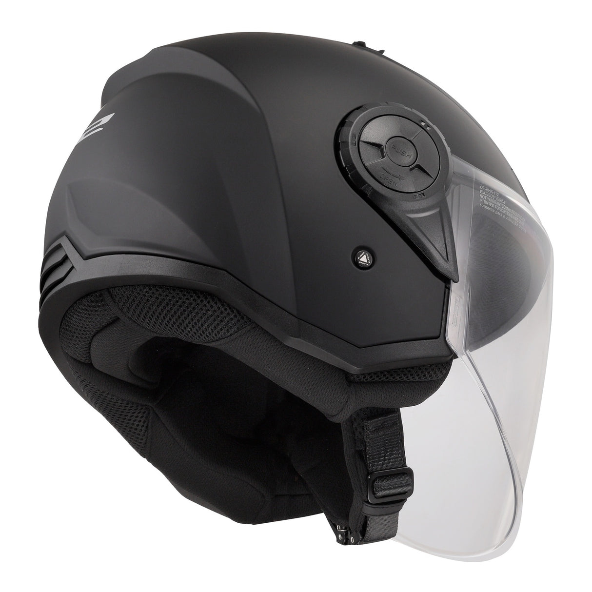 LS2 OF616 Airflow II Helmets - Matte Black 06