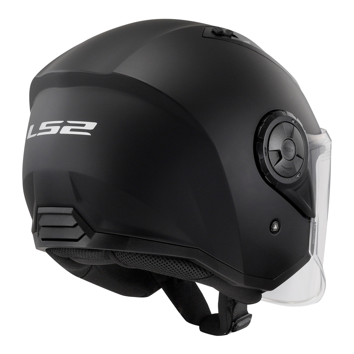 LS2 OF616 Airflow II Helmets - Matte Black 06