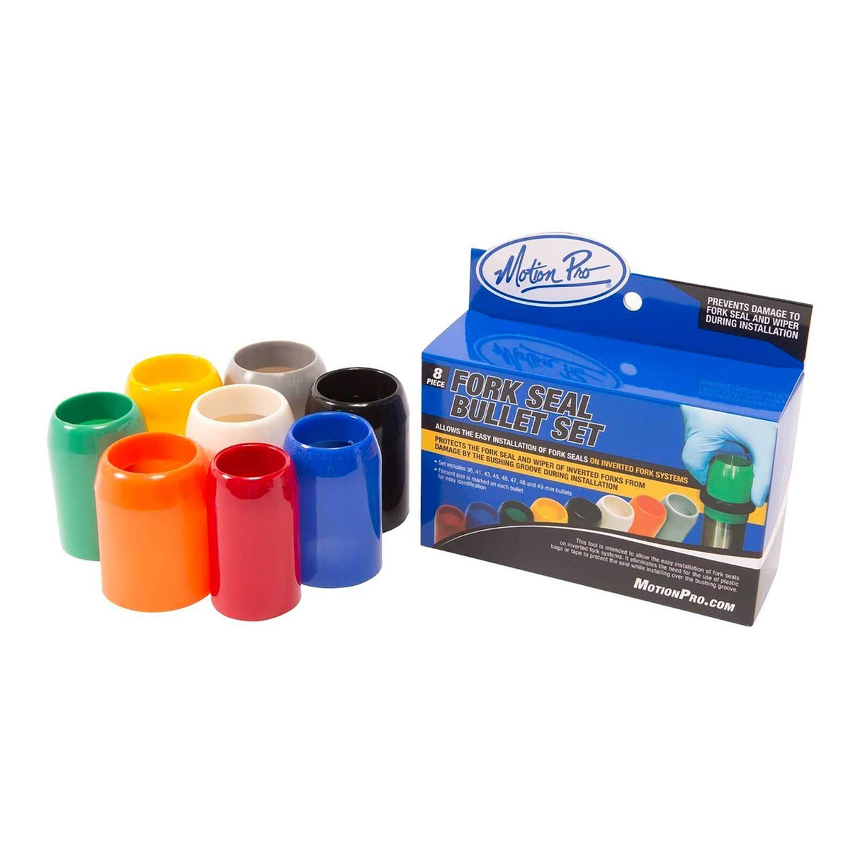 Motion Pro Fork Seal Bullet Protector 7 pc Set