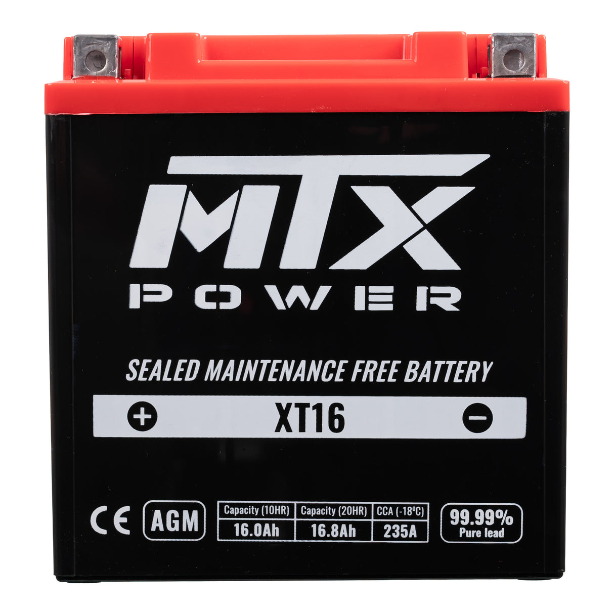 MTX POWER XT16 12V AGM BATTERY *4