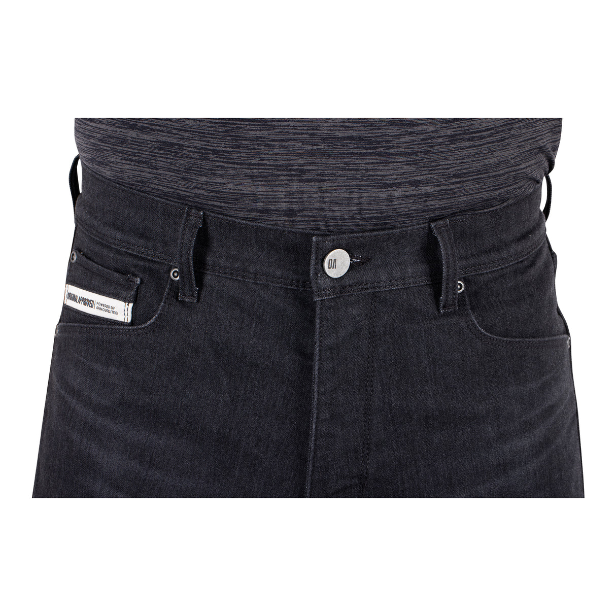 Oxford OA Marshal AAA Straight Men's Jeans - Black (Short)