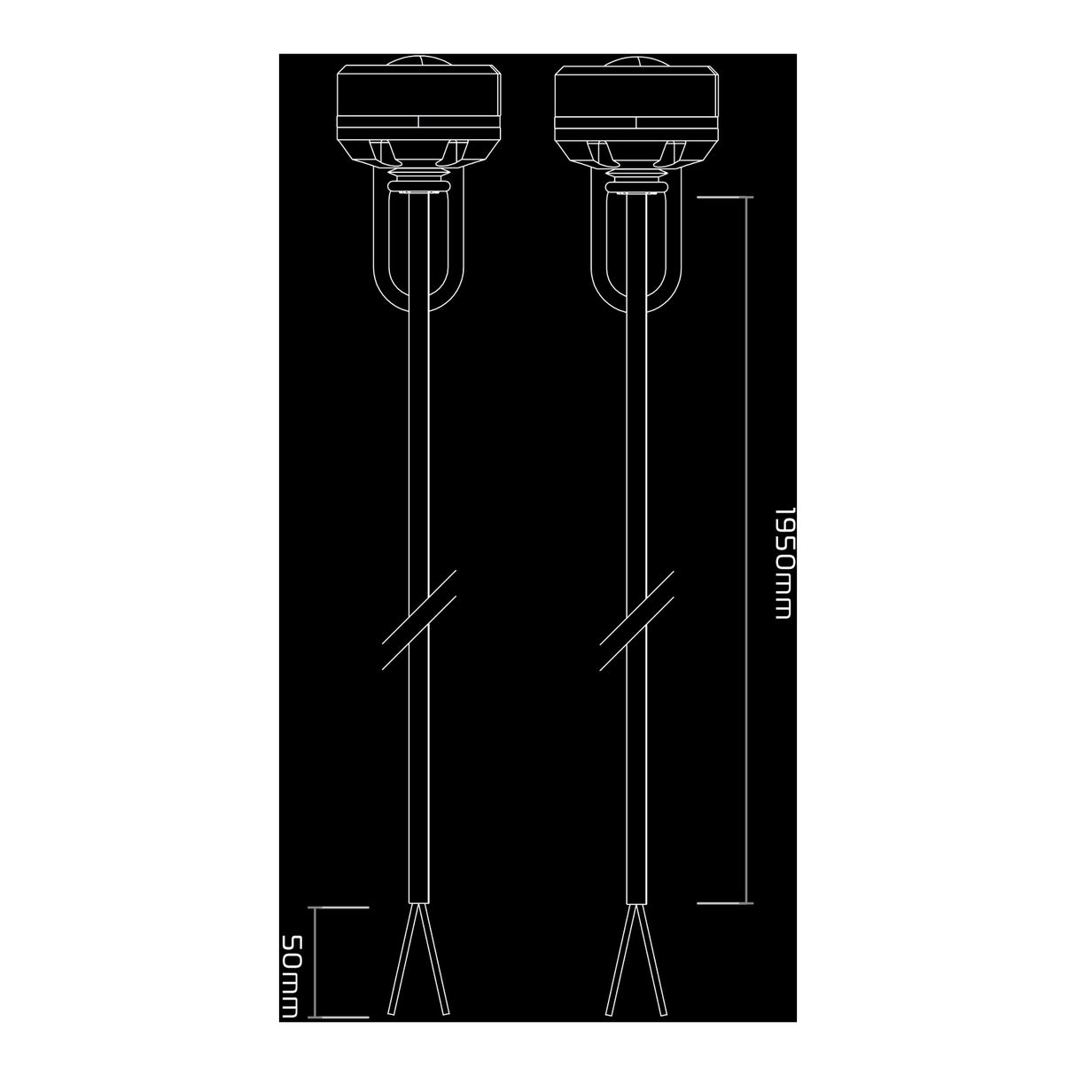 Oxford Rear Run Light