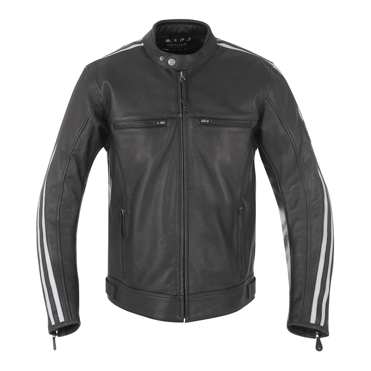 Oxford Bladon Leather Jacket - Black