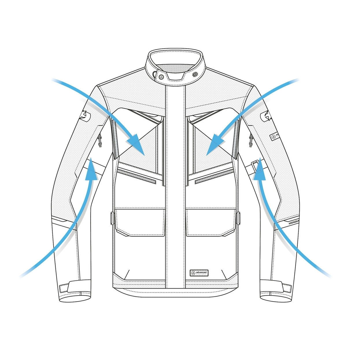 Oxford Mondial 2.0 Tech Men's Jacket - Black